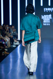 FAGGOTED COLLARED TUNIC