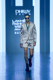 QUILTED VEST WITH BLAZER AND SHORTS