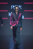PRINTED BLACK SUIT