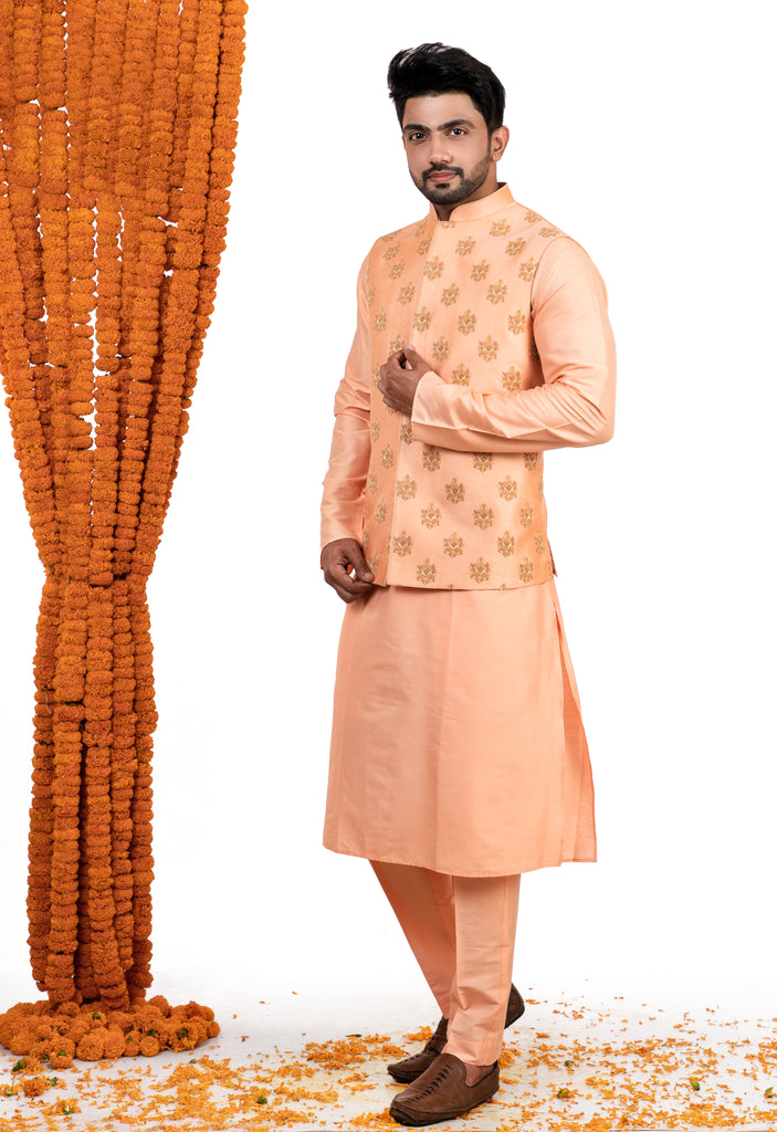 Kurta Pyjama Set Online india - Kurta Pyjama Nehru jacket – Page 2 – Bonsoir