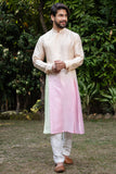 Ombre Dyed Pleated Kurta