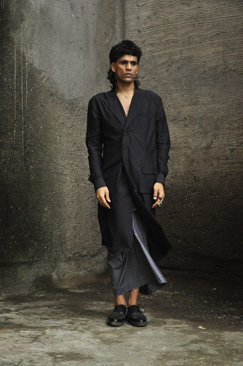 LAYERED BLAZER KURTA