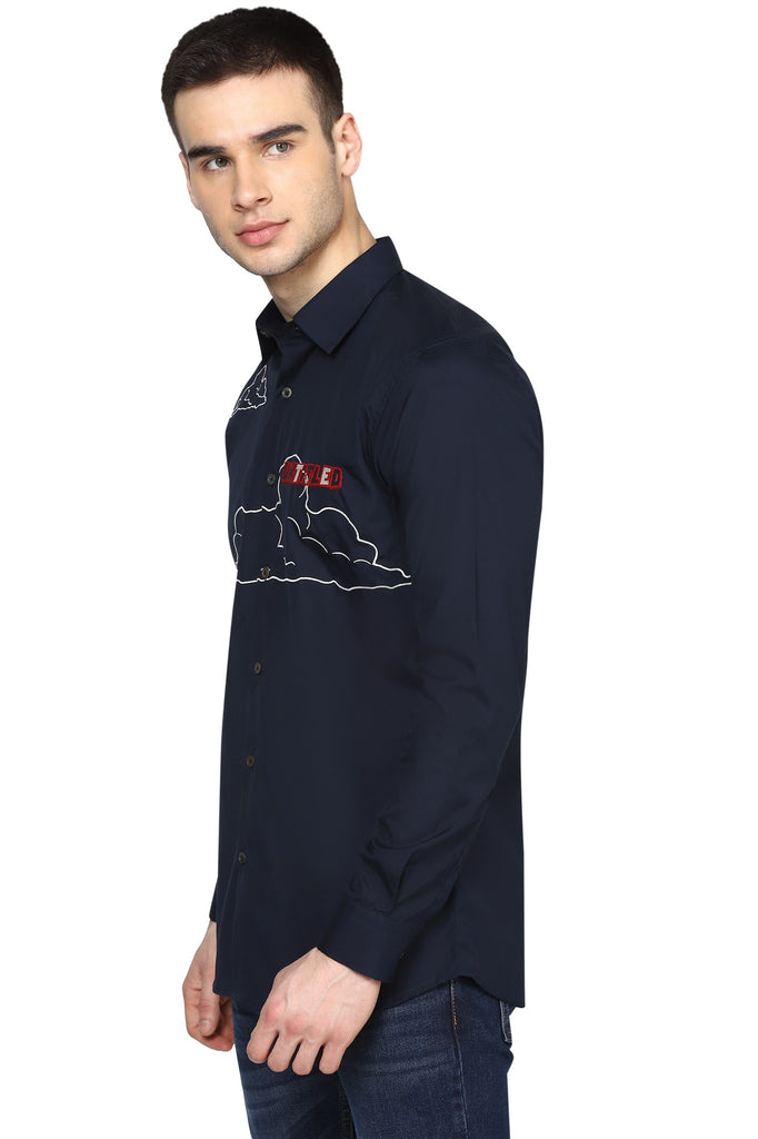 The Untitled Shirt in Navy