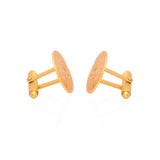 GOLD MOHAR CUFFLINKS