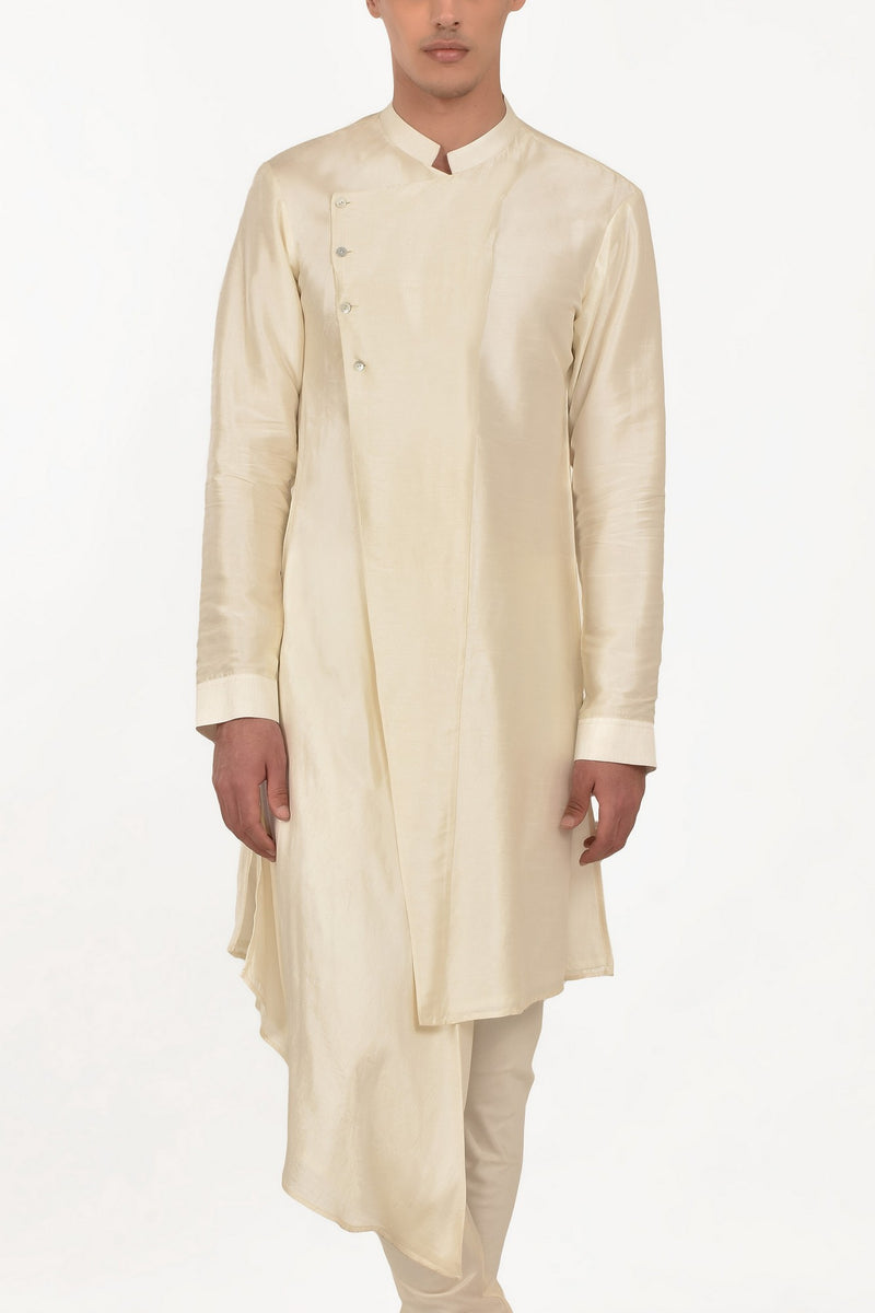 ALMOND DRAPE KURTA