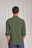 Reglan Sleeve Shirt khaki green