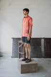 Coral Jaali Artisanal Shirt