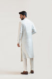 OVERLAPPING MADHUBANI EMBROIDERED KURTA SET