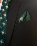 Lincoln green Pocket Square