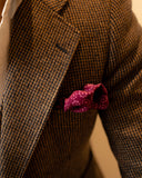 Orchid Burst Pocket Square