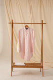The Pink Linen Kurta Pajama Set