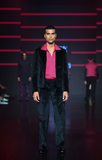 FAGGOTED VELVET SUIT