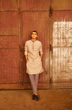 Concrete Grey Kurta with Pants