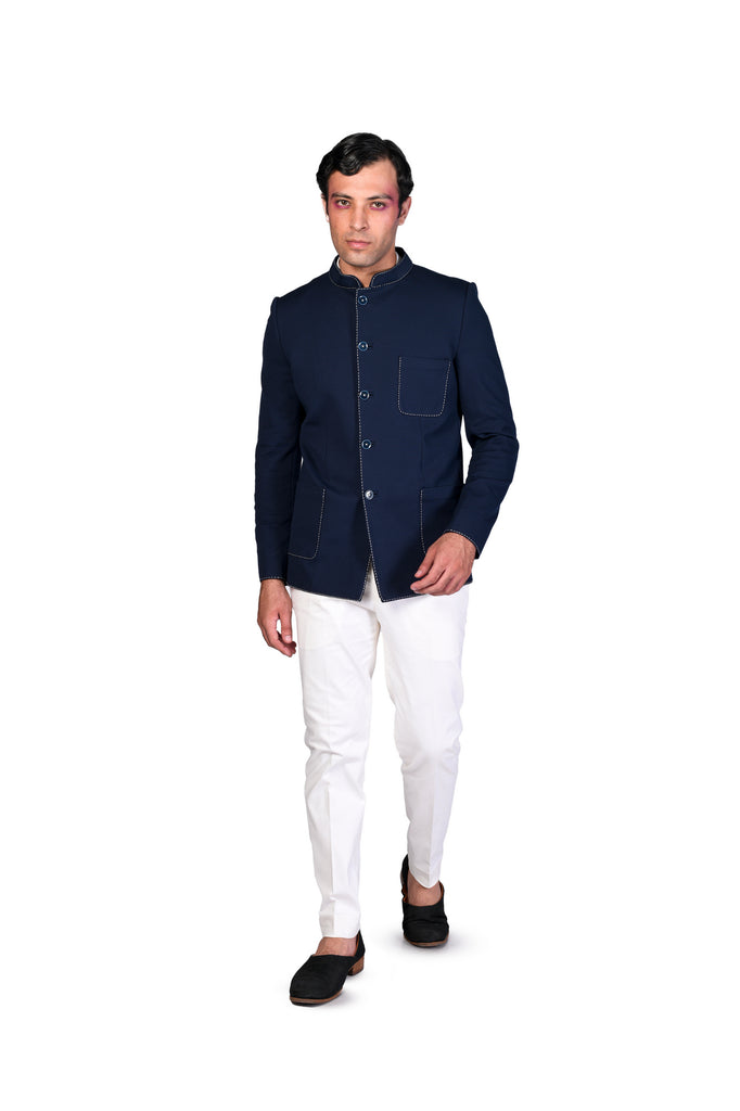 Blue Jodhpuri Coat Pant Suit Elegant Wear Suit Sherwani for Men Boys for  Wedding Partywear Haldi Sangeet Diwali Eid Groomsmen Coat - Etsy