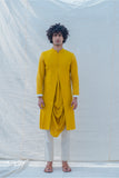 Cotton X Rayon Indisputably Yellow Kurta