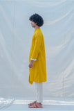 Cotton X Rayon Indisputably Yellow Kurta