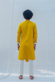 Cotton X Rayon Indisputably Yellow Kurta