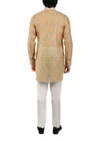 Yellow Chaneri Cotton Silk Kurta