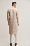 METAL EMBROIDERY KURTA IN MOON ROCK