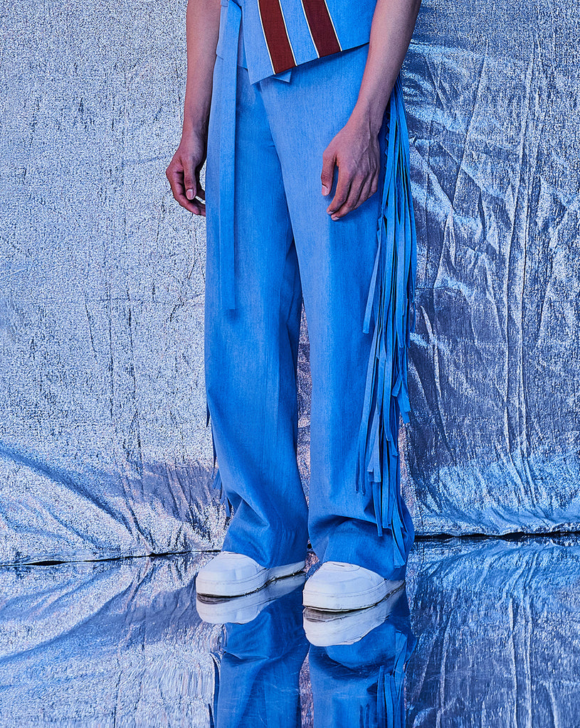 Fringe Pants Blue – Curato