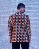 GEO PRINT BLAZER