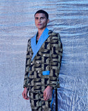 MODERN DAY PRINTED TUXEDO