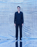 WINDOW PANE EMBROIDERED SHIRT