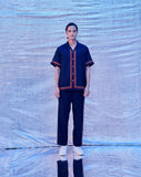 COLORCRET RESORT SHIRT NAVY