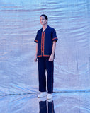 COLORCRET RESORT SHIRT NAVY