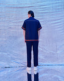 COLORCRET RESORT SHIRT NAVY